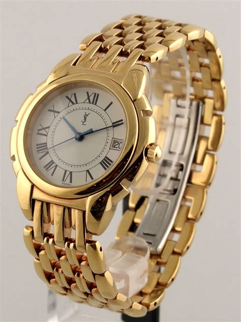 ysl gold watches|YSL watch price.